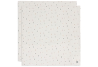 Jollein Spucktuch Hydrophill 115x115cm Jungle Jambo,  2-Pack