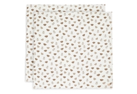 Jollein Spucktuch Hydrophill 115x115cm Miffy and Friends,  2-Pack