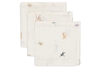 Jollein Spucktuch Hydrophill 31x31cm Jungle Jambo,  3-Pack