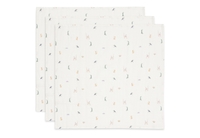 Jollein Spucktuch Hydrophill 70x70cm Jungle Jambo,  3-Pack