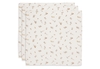 Jollein Spucktuch Hydrophill 70x70cm Riverside,  3-Pack