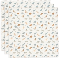 Jollein Spucktuch Hydrophill 70x70cm Roarsome,  3-Pack