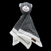 Juddlies Design Cottage Collection - Schmusetuch Baumwolle (Bio) - Bär - Bear Black