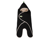 Kaiser 6539525 Toni Eco Organic Cotton Einschlagdecke black