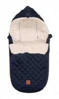 Kaiser Babyschalenfußsack Velvet Hoody Koll. navy