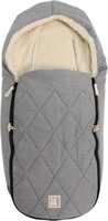Kaiser Fußsack 0-12 Mon. LE PETITE ORGANIC BIO black/nature
