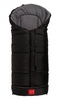 Kaiser Fußsack Iglu Thermo Fleece schwarz/hellgrau