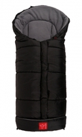 Kaiser Fußsack Iglu Thermo Fleece schwarz/hellgrau