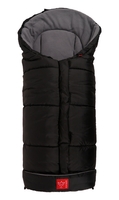 Kaiser Fußsack Iglu Thermo Fleece schwarz/hellgrau