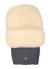 Kaiser Fußsack Nelly Ltd. Edition Lammfell milky sand Koll. navy melange