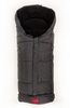 Kaiser Jooy Kinderwagenfußsack Microfleece anthrazit/schwarz