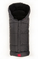 Kaiser Jooy Kinderwagenfußsack Microfleece anthrazit/schwarz