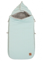 Kaiser Knitty Kinderwagenfußsack super soft mint