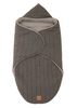 Kaiser Wrappy Einschlagdecke Knit Design super soft anthrazit