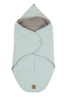 Kaiser Wrappy Einschlagdecke Knit Design super soft mint