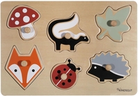 Kindsgut Steckpuzzle Wald