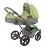 Knorr 3200-07 Voletto Happy Colour Kombikinderwagen in Leinenoptik grau-hellgün (knorr)