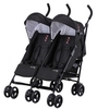 Knorr 832100 Geschwister- oder Zwillingsbuggy Side by Side schwarz (knorr)