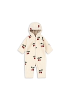 Konges Sløjd Jody Teddy Onesie - 1 Monat ma grande cerise