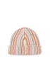 Konges Sløjd Kiri Mütze - Rosa Streifen