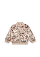 Konges Sløjd Starla Jacke - ma grande cerise 2 Jahre