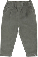 Leevje Cordhose loose fit - green 86/92