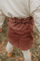 Leevje Cordrock light burgundy 98/104