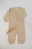 Leevje Feinstrick Baby Onesie beige 74/80