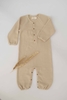 Leevje Feinstrick Baby Onesie beige 74/80
