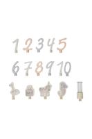 Leevje Geburtstagskranz Zusatz Set lavender