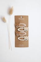 Leevje Haarspangen Bear & Leopard Clips