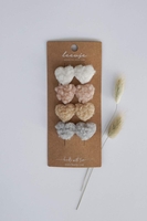 Leevje Haarspangen Duo Teddy Heart Clips