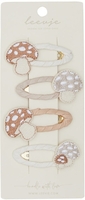 Leevje Haarspangen Mushroom Clips / Pilze