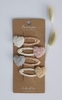 Leevje Haarspangen Teddy Heart Clips