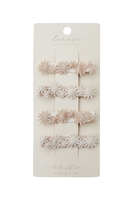 Leevje Haarspangen Tiny Corduroy Flowers