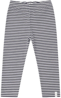 Leevje Jersey Leggings aus Bio-Baumwolle - navy stripes 62/68