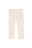 Leevje Leggins - Little Trees - light beige 86/92