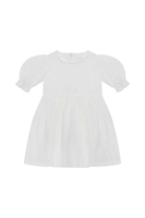 Leevje Leinenkleid mit Puffärmeln - 86/92