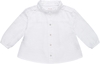 Leevje Mini-Me Oversized Bluse aus Musselin weiß Gr. 86/92