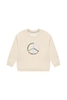 Leevje Oversized Sweatshirt - Peace in Cappuccino