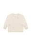 Leevje Oversized Sweatshirt - Terry Hearts in Cappuccino 122/128