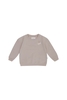 Leevje Oversized Sweatshirt Flowers 86/92 dusty rose