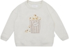 Leevje Oversized Sweatshirt Popcorn Rose - beige 98/104