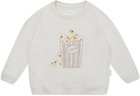 Leevje Oversized Sweatshirt Popcorn Rose - beige 98/104