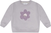 Leevje Oversized Sweatshirt Sparkling Flower - lavender 134/140
