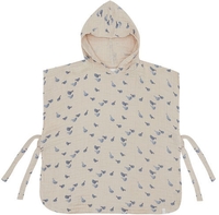 Leevje Poncho aus Musselin 