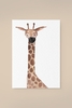 Leevje Postkarte Giraffe