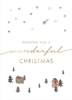 Leevje Postkarte wishing you a wonderful christmas