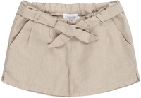 Leevje Shorts mit Gürtel aus Leinen oat Gr. 98/104