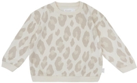 Leevje Unisex Mini-Me Sweatshirt Leoprint für Kinder 110/116